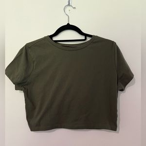 Wild Fable XXL Green Crop Top